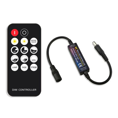 Controlador RF Mini tira LED monocolor + mando