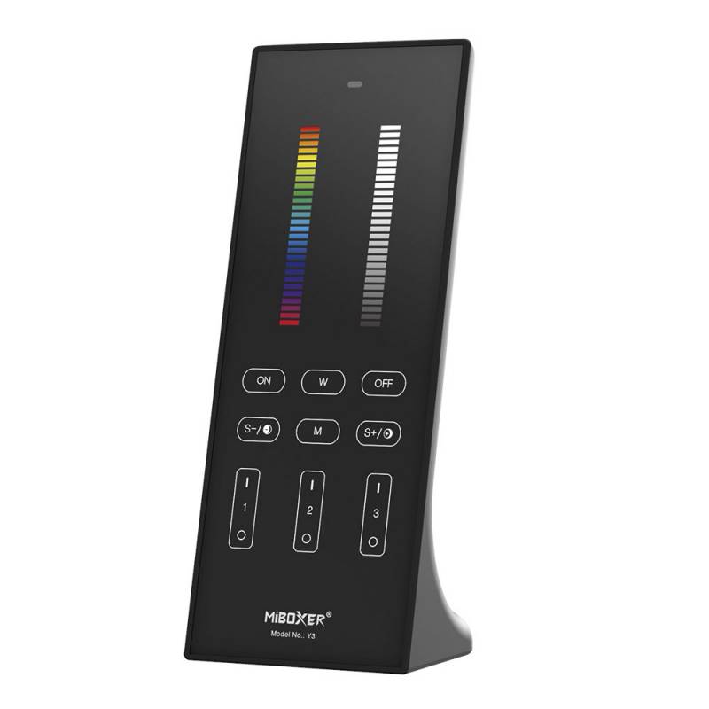 Mando a distancia de mesa RGB+CCT 3 zonas