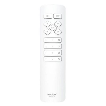 Mando a distancia 4 zonas monocolor/CCT C1, blanco
