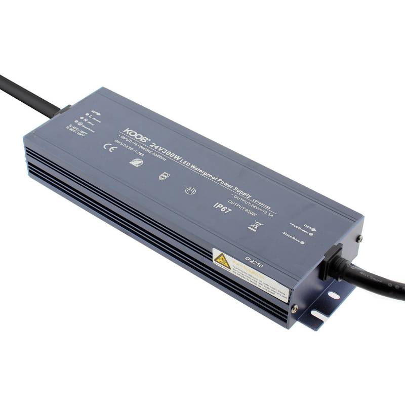 Fuente de alimentación IP67, DC24V/300W/12,5A