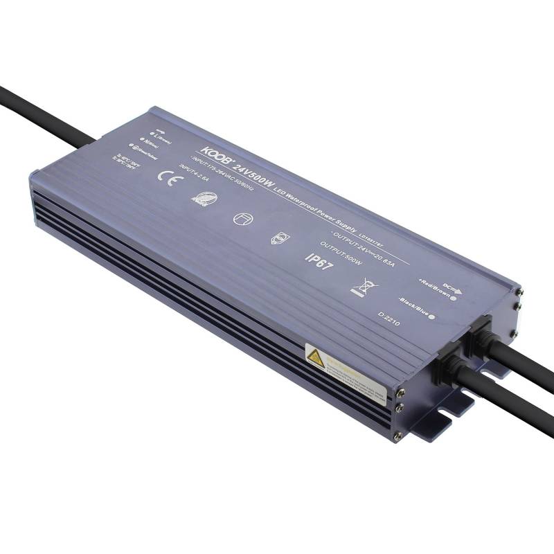 Fuente de alimentación IP67, DC24V/500W20,83A