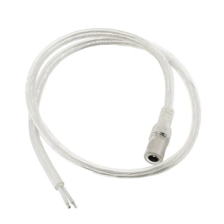 Cable de conexión DC Hembra 60cm transparente