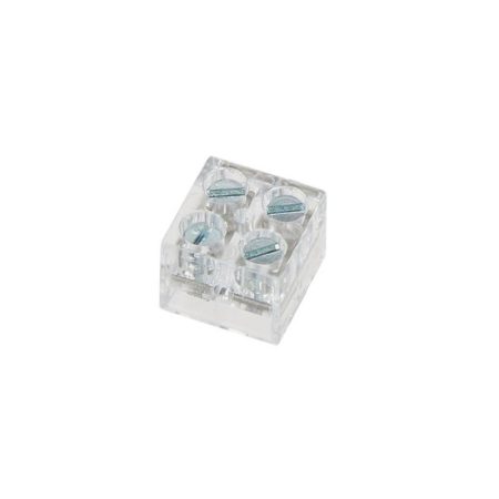 Conector con tornillos para unión de tiras LED, 8mm