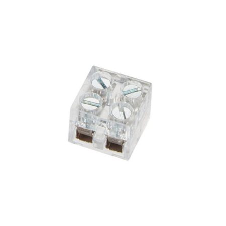 Conector con tornillos para conexión de tiras LED, 10mm