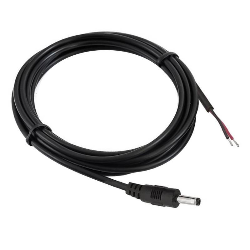 Cable DC 3,5*1,35mm Jack Macho 150cm negro