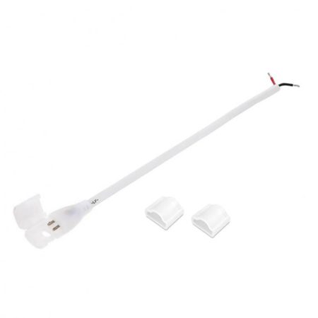 Kit Conector tira LED 220V SMD2835 DUAL + Tapas