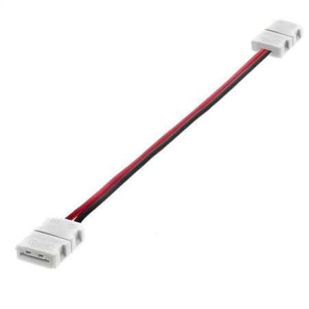 Cable conexión 2 tiras led monocolor 2 Pin de 8mm