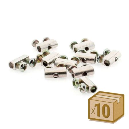 Terminal B para cable suspensión, 10pcs