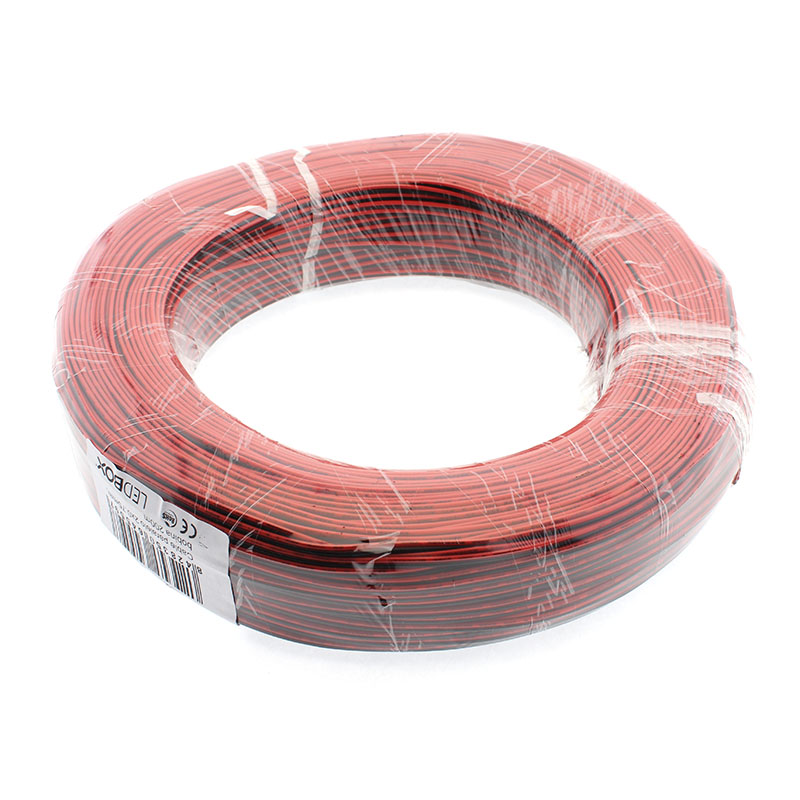 Cable paralelo 2x0,50mm, Bobina 100 metros