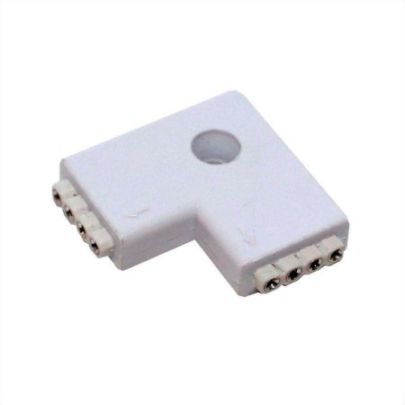 Unión / conector tipo L tira RGB