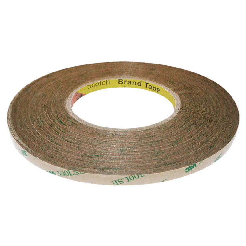 Adhesivo 3M para tiras y perfiles LED, 10mm, rollo 100m