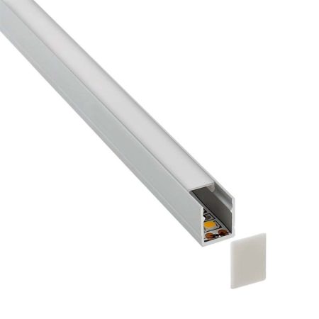 KIT - Perfil SKYRT para tiras LED, 2 metros
