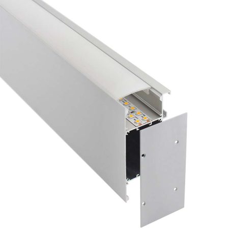 KIT - Perfil aluminio NewWALL para tiras LED, 1 metro