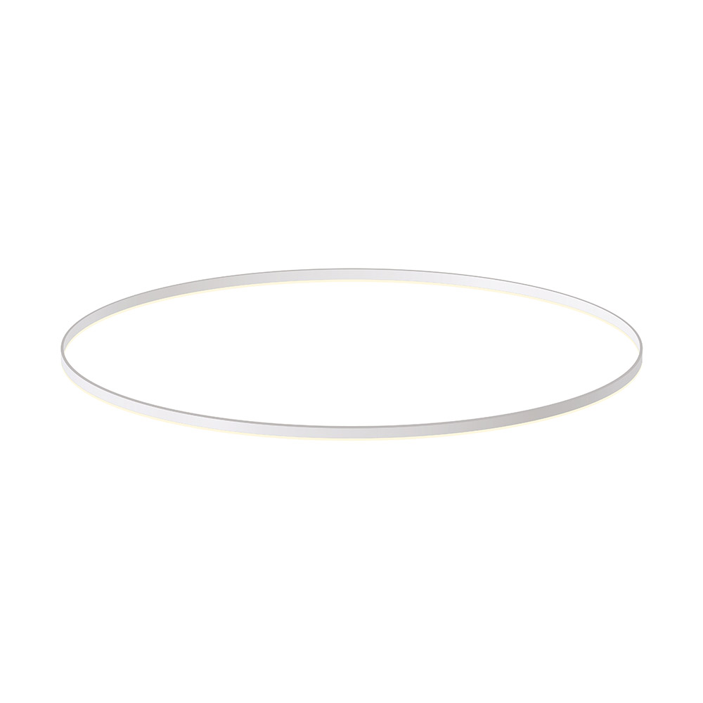 KIT - Perfil aluminio circular RING, Ø1500mm, blanco