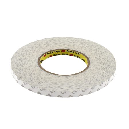 Adhesivo 3M 9080HL para tiras y perfiles LED, 10mm, rollo 50m
