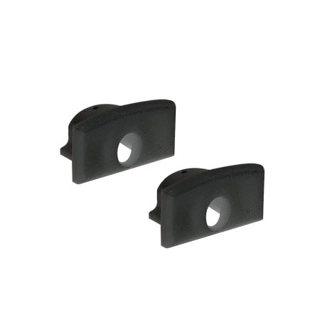 Tapas para perfil LOX, negro