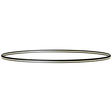 KIT - Perfil aluminio circular CYCLE IN+OUT, Ø1400mm, negro
