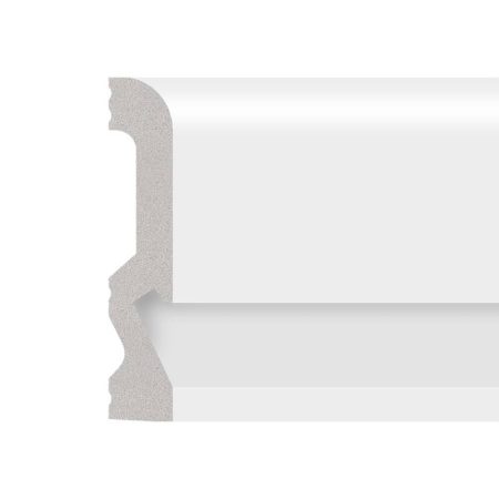 Moldura Rodapié para Tira Led KB19, 2m
