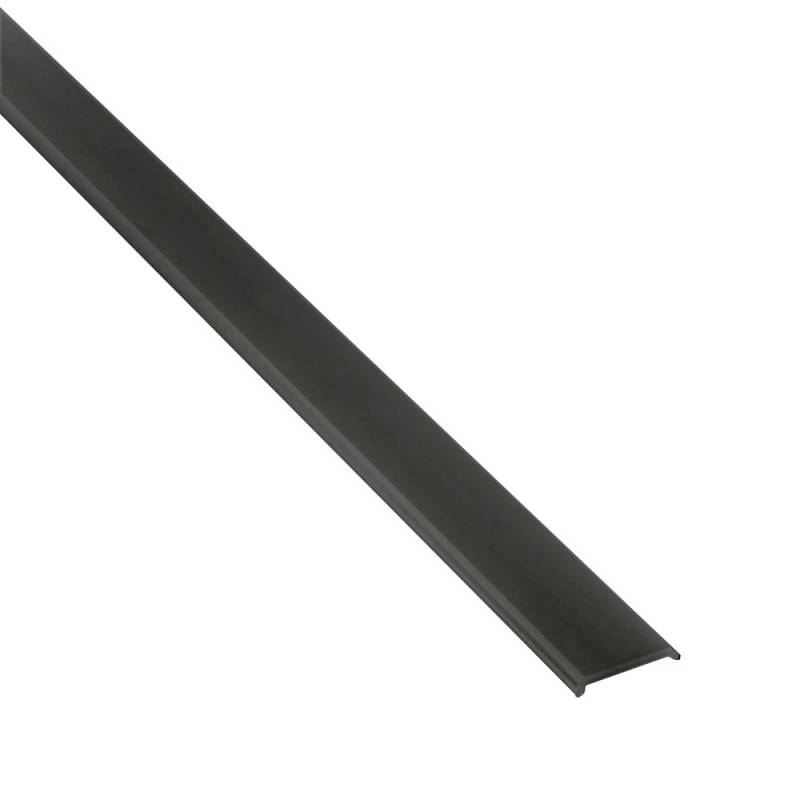 Cubierta negra para perfil LOHA/KAR/RUM/KAFFER, 2 metros