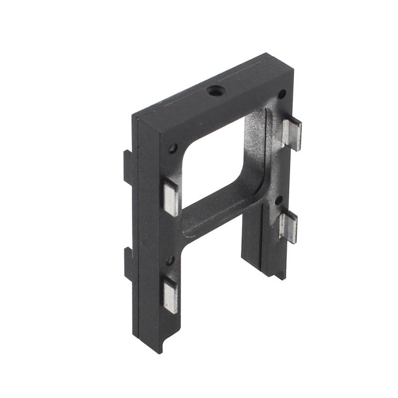 Conector 50*75mm para Perfil circular MOON, negro