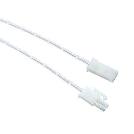 Conector AMP1 Macho-Hembra 2 Pin con cable 15cm