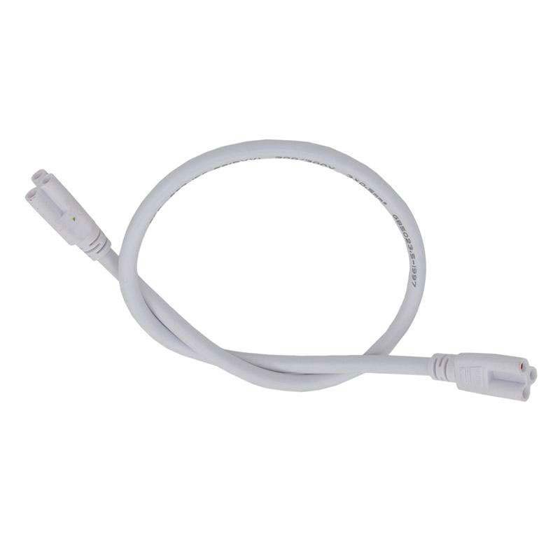 Cable con conector (x2) para tubos T5 / T8, 100cm