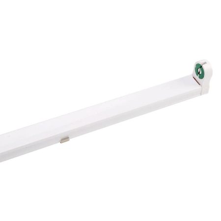 Soporte para Tubo LED T8 de 60 cm. Conexión uno o dos Laterales