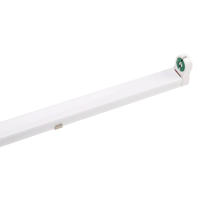 Soporte para Tubo LED T8 de 60 cm. Conexión uno o dos Laterales