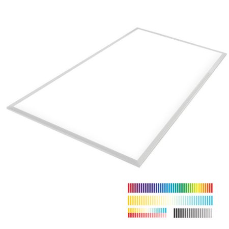 Panel LED Backlit 65W, RGB + CCT, 60x120cm, RGB + Blanco dual