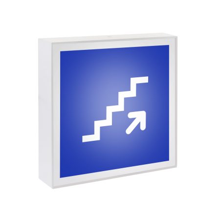 Signaled Subir escaleras, 17x17, Blanco frío