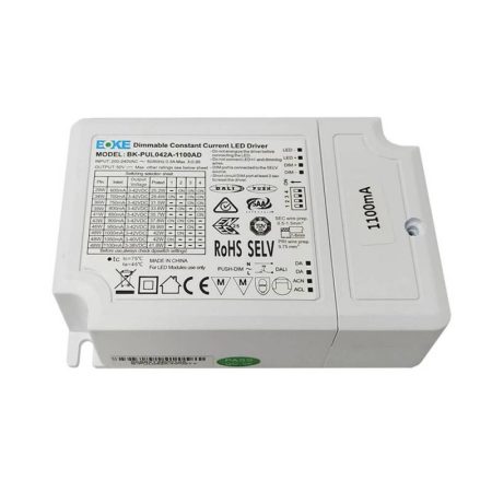 LED Driver BOKE DC3-42V/42W/300mA-1100mA, Regulable DALI