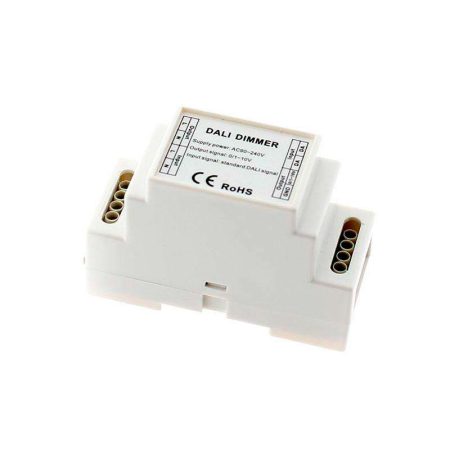 Converter DALI a 0-10V carril, 1Ch