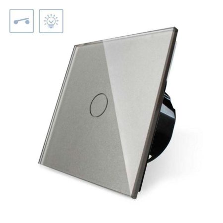 Interruptor táctil, frontal gris LIVOLO