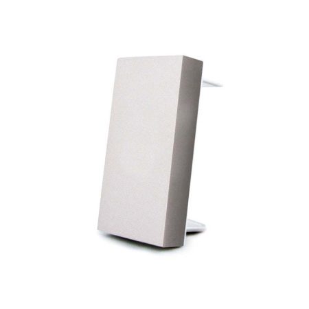 Tapa ciega plástico gris para mecanismos LIVOLO
