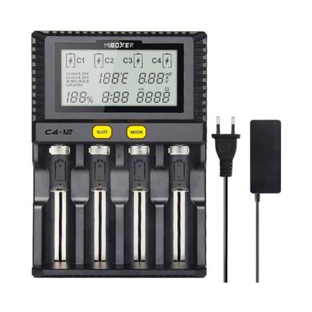 Cargador rápido de baterías inteligente C4-12 Miboxer
