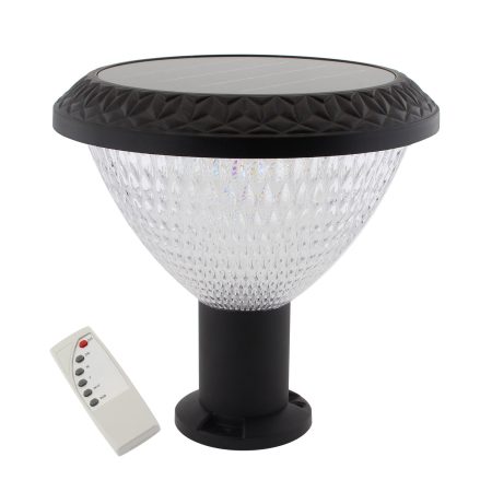 Farola LED Solar VILLA S1 UFO 60W, CCT+RGB, RGB + Blanco dual