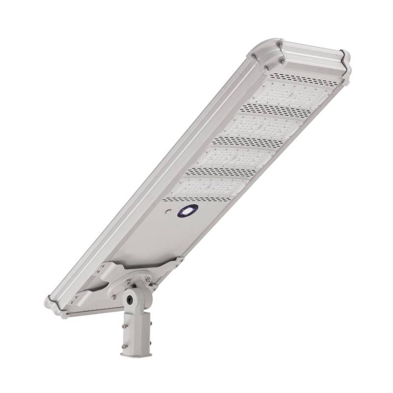 Led Solar STREET 400W, 4500K, 18V 80W, Life PO4 batería 12.8V 25AH, Blanco neutro