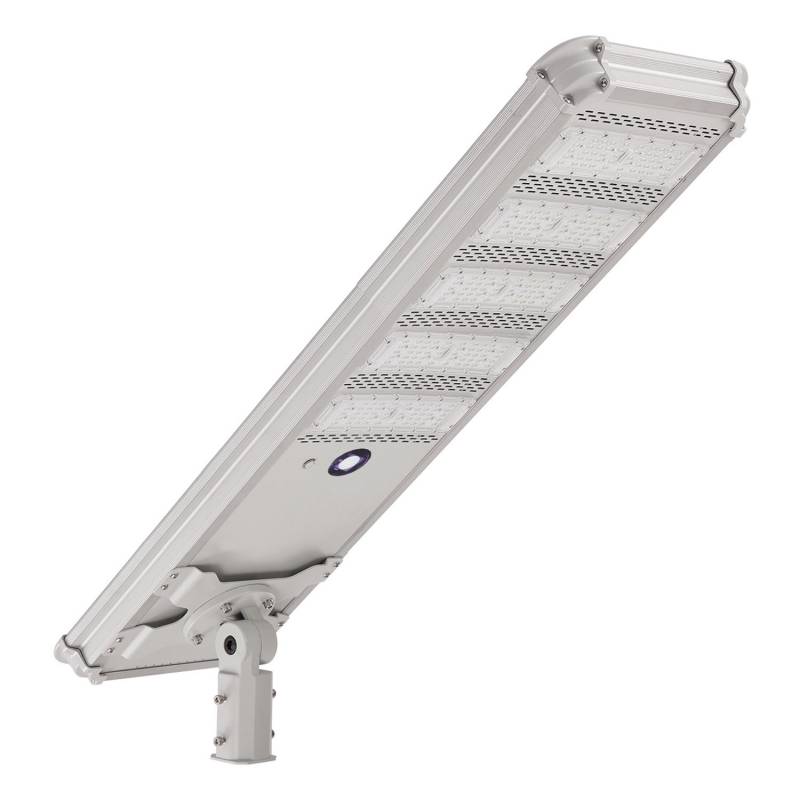 Led Solar STREET 500W, 4500K, 18V 100W, Life PO4 batería 12.8V 30AH, Blanco neutro