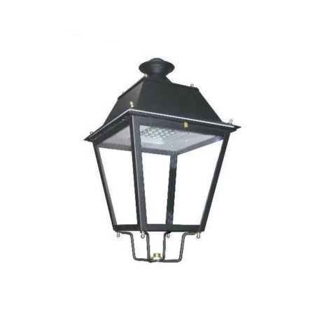 Farola Villa LED Aluminio 40W Chipled Bridgelux, Blanco cálido 2700K