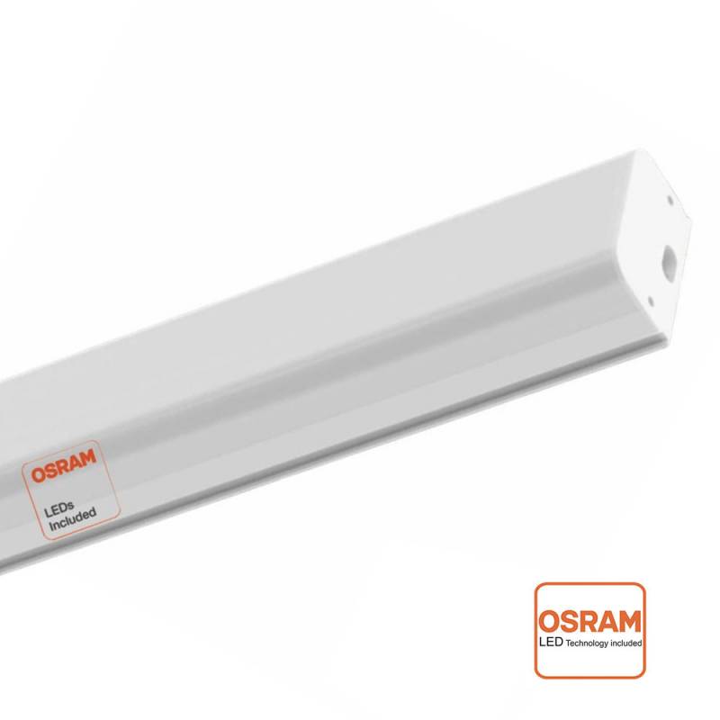 Pantalla LED LINELUX chip led OSRAM, ampliable, 40W, 120cm, Blanco neutro