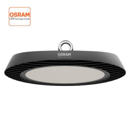 Campana Industrial UFO Slim 200W-150W-100W, Chipled OSRAM, regulable, Blanco neutro