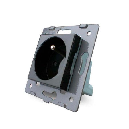 Enchufe EU 16A tipo Schuko, negro  LIVOLO
