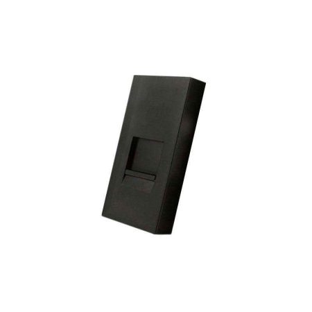 Conector Teléfono RJ11 negro para mecanismo de empotrar LIVOLO