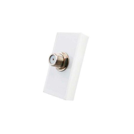 Conector  SAT blanco para mecanismo de empotrar LIVOLO