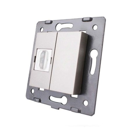 Mecanismo de empotrar HDMI, gris LIVOLO