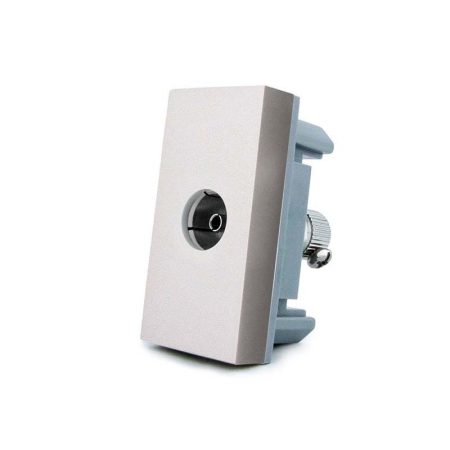 Conector TV gris para mecanismo de empotrar LIVOLO