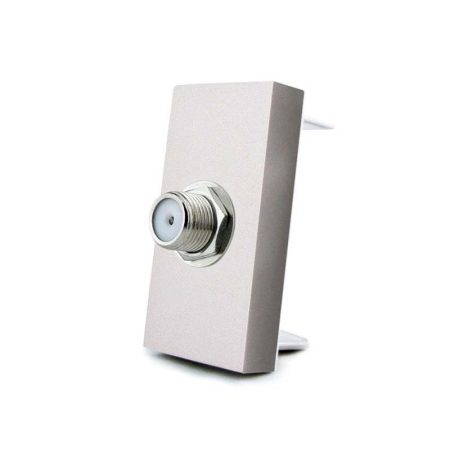 Conector  SAT gris para mecanismo de empotrar LIVOLO
