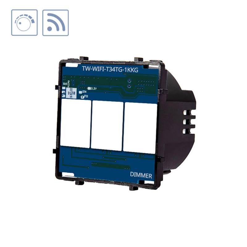 Interruptor táctil con regulador TRIAC Dimmer + WiFi KOOB