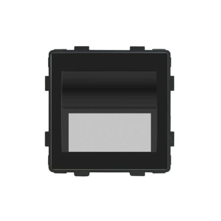 Baliza Led 1W KOOB, negro, Blanco cálido