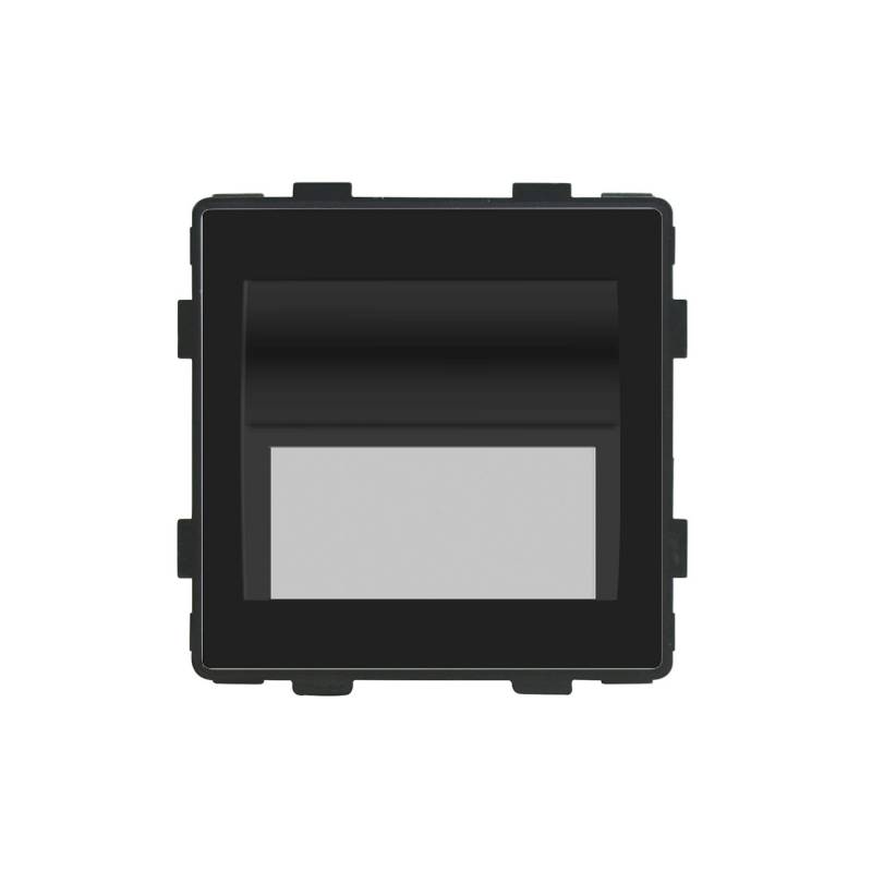 Baliza Led 1W KOOB, negro, Blanco cálido